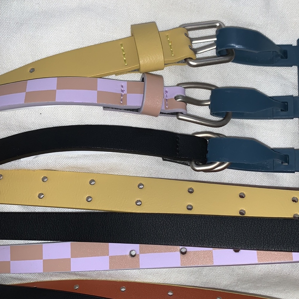 (L)- Universal Thread Women's New Fashion Trio Belt - Picture 7 of 9